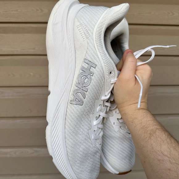 Hoka One One Solimar 1123074 WWH Mens 11.5D Running Shoes White Athletic Sneaker main image 8